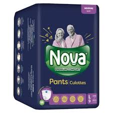novas couche adulte culottes 9pcs نوفا كوش سليب عجزة